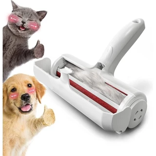 Rolo Removedor Tira Pelos Reutilizável Pet Animais Cachorro e Gato Para Sofa Roupa Moveis Gruda