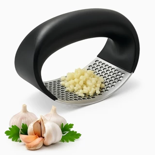 Amassador Esmagador De Alho Manual Espremedor Aço Inox Prático Eficiente Resistente Cozinha em Oferta na Shopee