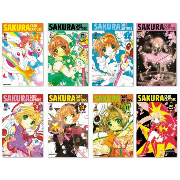 Sakura Card Captors Mangá Volume Avulso NOVO em Português Complete