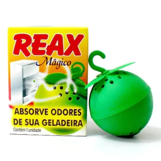 Eliminador De Odores Para Geladeiras Reax Mágico Tira Cheiro em Oferta na Shopee