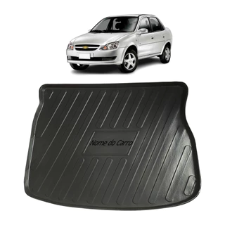 Tapete Bandeja Protetor de Porta Malas Corsa G1 Sedan/Corsa G1 Classic - 1996 a 2016 - Impermeável