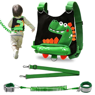 Toddler Arreios De Mochila Com Trela Alça De Segurança e Leashes De Proteção Elo De Pulso Anti-Perda Para Crianças