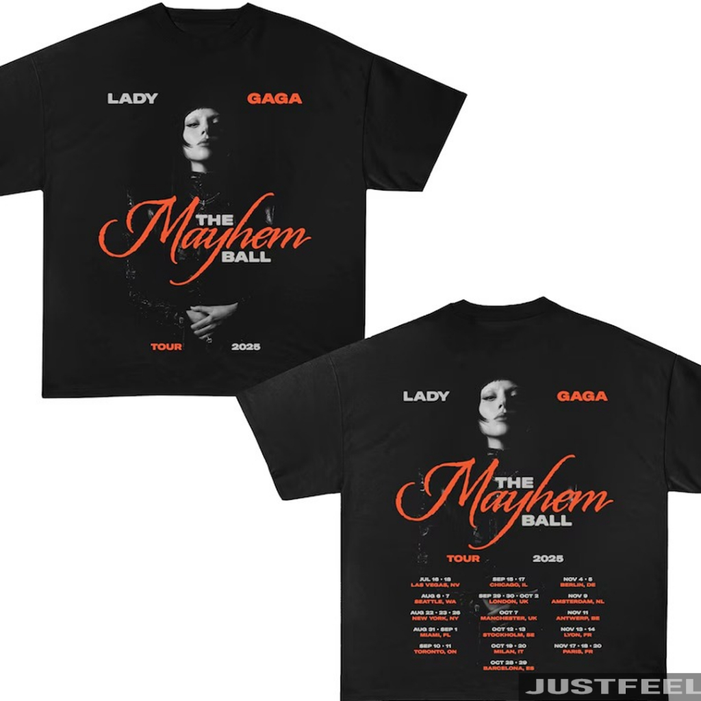 【美品】Lady Gaga The Mayhem Ball Tシャツ Mサイズ Camiseta T-shirt Unissex Algodão Lady Gaga The Mayhem Ball