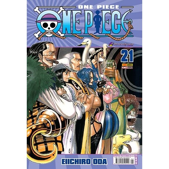 Mangá One Piece Volume 21 Panini Lacrado Shopee Brasil