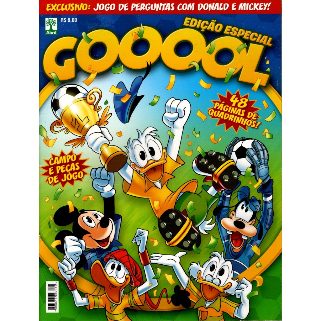 Gibi Gooool Edição Especial - Walt Disney | Shopee Brasil