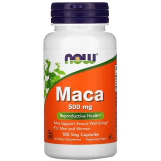Maca 500mg 100 Cápsulas - Now Foods