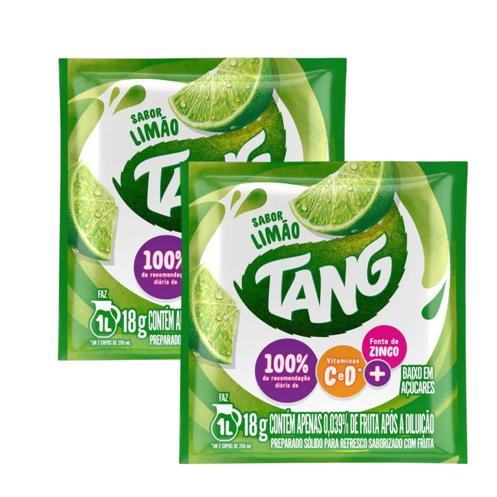 Suco Tang Em Pó 18g Pack C/2 Unidades - Escolha o sabor | Shopee Brasil