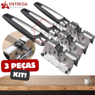 Kit Amolador Afiador de Faca e Tesoura 3 em 1 em Aço Inox com Cabo Reforçado para Uso Diário em Oferta na Shopee