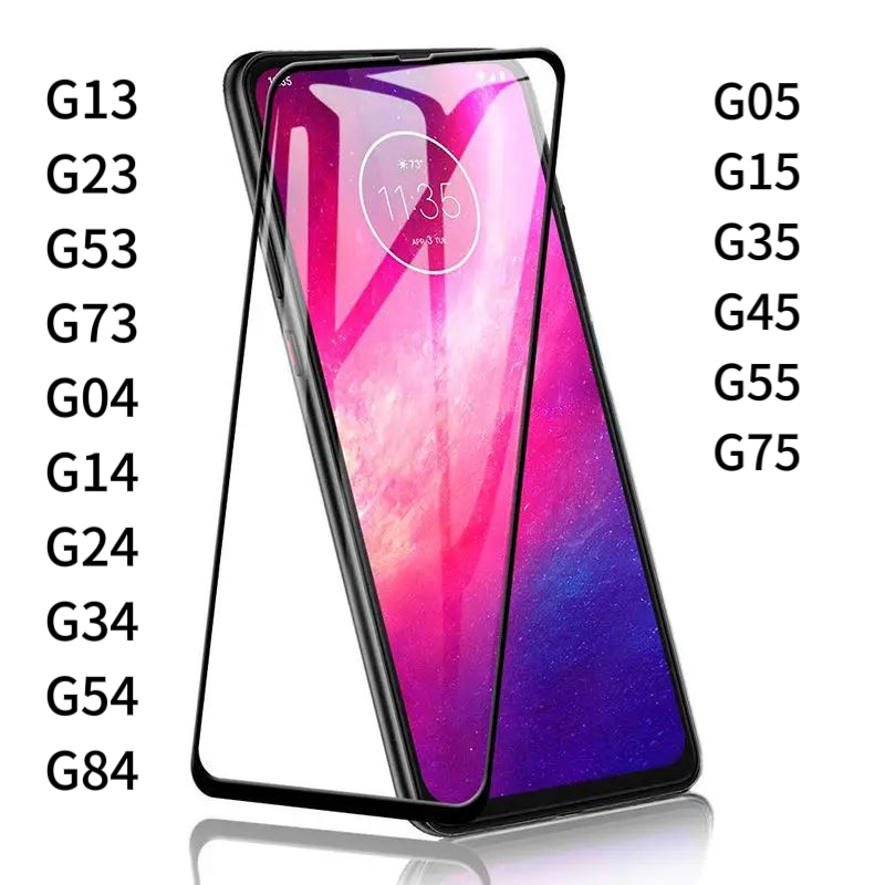 Per Motorola G06 G05 G56 G86 G75 Vetro Temperato Proteggi Schermo Dexim Lente