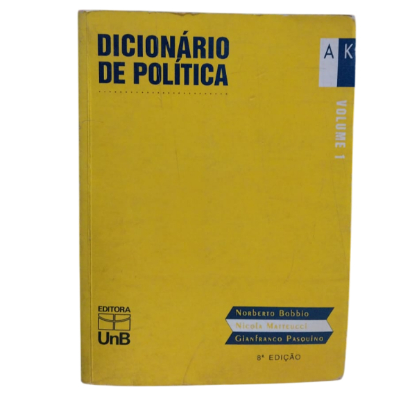 Dicionário De Politica: Vol. 1 - Norberto Bobbio, Nicola Matteucci ...