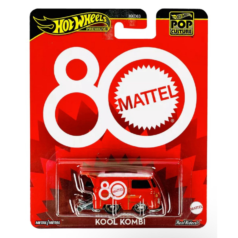 Hot Wheels Premium Pop Culture Kool Kombi 80 Anos Mattel | Shopee Brasil