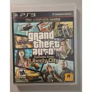 GTA Grand Theft Auto: Episodes From Liberty City Ps3 Mídia Física