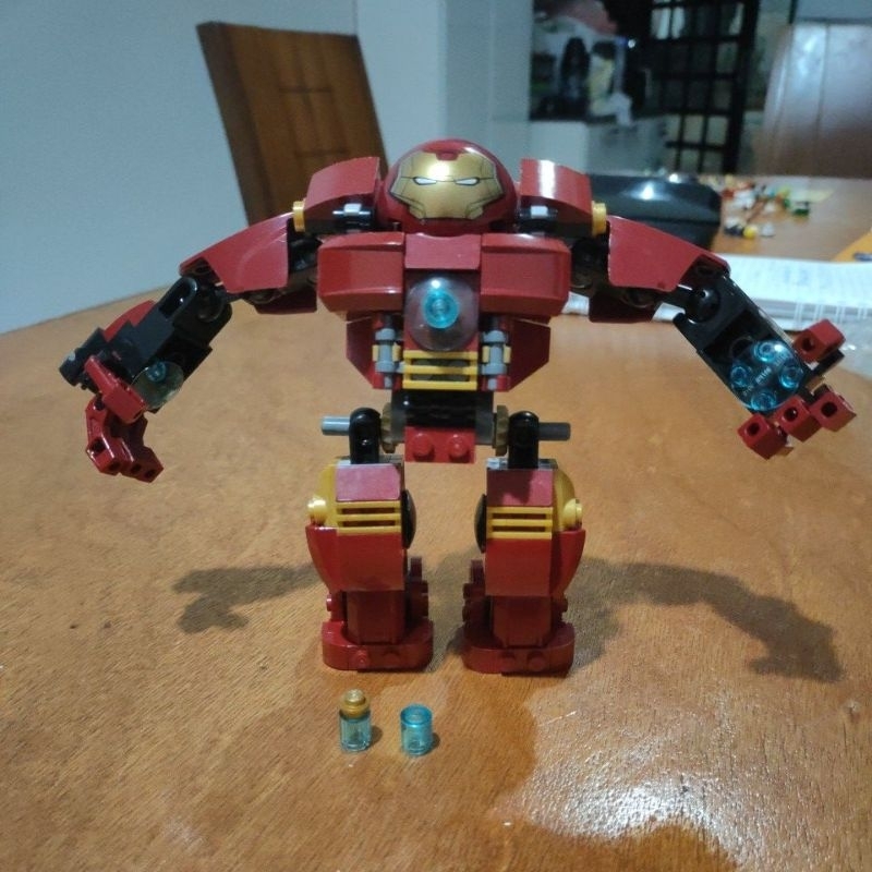 LEGO SUPER HEROES ORIGINAL 76031 Combate de Hulk Buster | Shopee Brasil