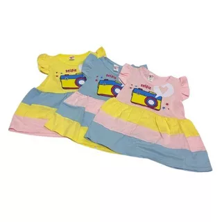 Kit Vestidos Bebe Menina Roupa de Bebê Infantil 0 a 3 Meses em Oferta na Shopee