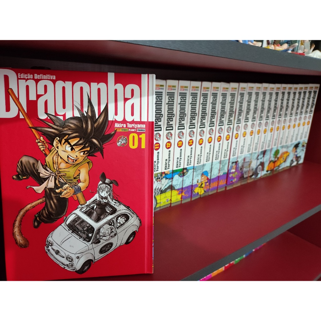 Dragon Ball - Edição Definitiva - Panini Comics - Coleção (capa Dura ...