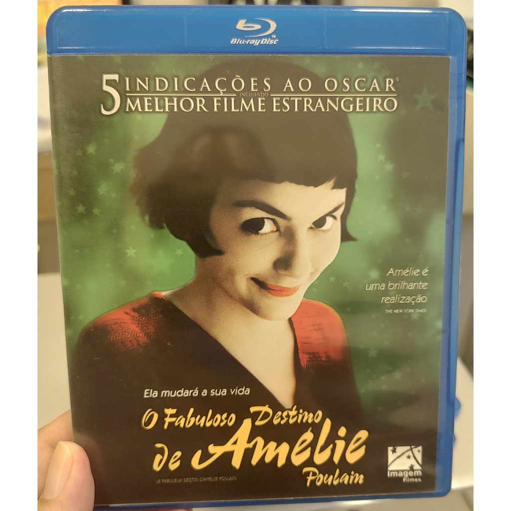 Blu Ray Raro O Fabuloso Destino de Amelie Poulain - Original Usado ...