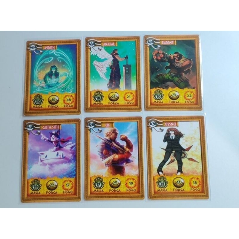 Kit Cartas Mythomania com 30 Cards com adaptação para Final Fantasy ...