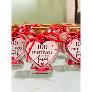 MÃE 1 Potinho 100 motivos para te amar MÃE, presente criativo dia das mães em Oferta na Shopee