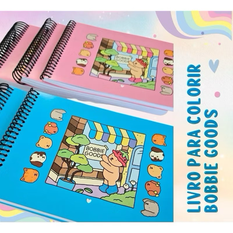 Bobbie Goods Livro de Colorir - ENVIO 24 HORAS | Shopee Brasil