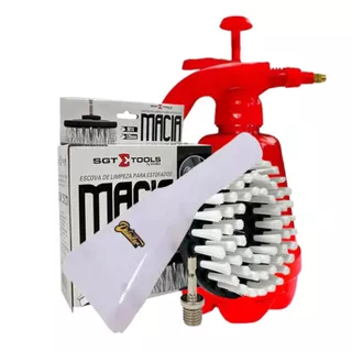Drill Macia Furadeira + Bico Extratora + Pulverizador 1,5L Sigma Tools Compressão Prévia