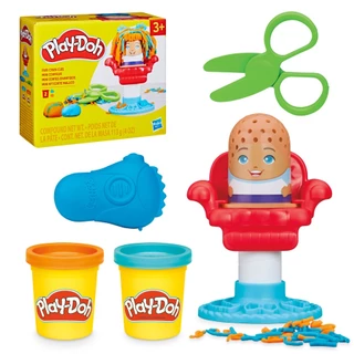 Play Doh Massinha Mini Clássico Corte Maluco Barbearia De Brinquedo - Hasbro E4918