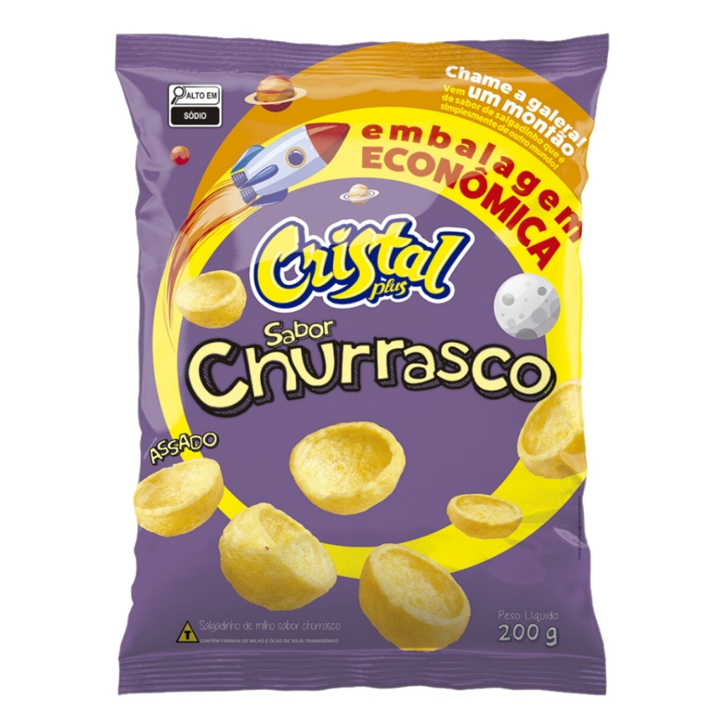 Salgadinho 200g – O Super Pacote para Cinema e Noite de Lanches