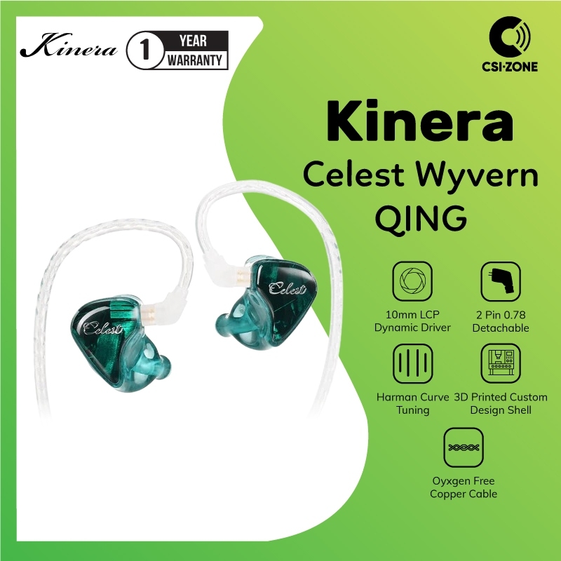 onedrop wyvern セラコート Fones De Ouvido Intra-Auriculares Kinera Celest Wyvern Qing 10mm