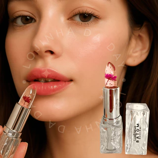 Batom Mágico 24 Horas Flor Longa Duração Hidratante Transparente Lip Balm Cristal Geleia Mudança em Oferta na Shopee
