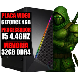Pc Gamer I5 9 Geração / Placa Video Geforce 4gb / 32gb Ddr4 / Ssd 480gb
