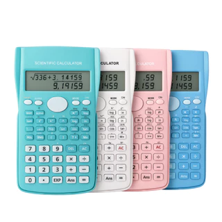 Calculadora Científica Profissional Multicolor - 240 Funções com Capa Protetora Escolar em Oferta na Shopee