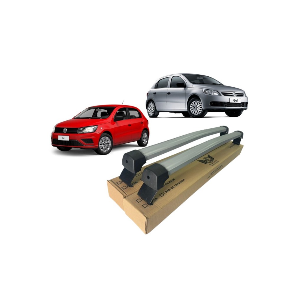 Rack Gol G5 Até G8 Bagageiro Heavy Car Alumínio