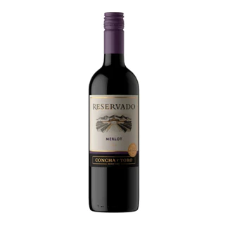 Vinho Tinto Meio Seco Merlot Reservado 750 Ml Concha Y Toro
