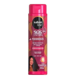 Condicionador SOS Cachos + Poderosos Salon Line 300ml em Oferta na Shopee