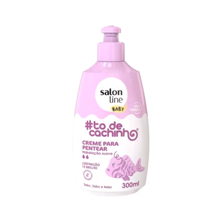 Creme Para Pentear todecachinho Baby 300ml Salon Line em Oferta na Shopee