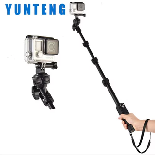 Bastão de Selfie Yunteng YT-1288 – 3 em 1: Selfie Stick, Tripé e Monop