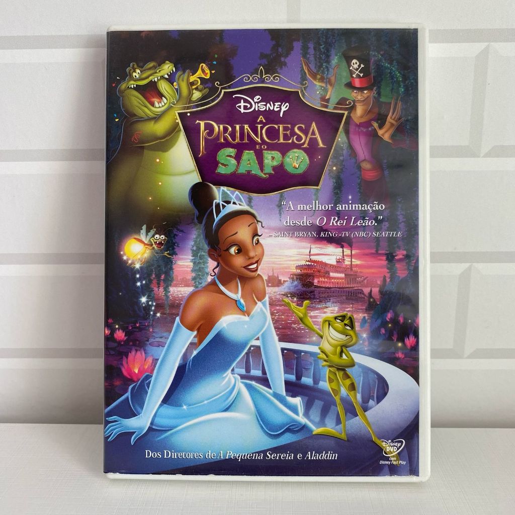 DVD A Princesa e o Sapo - Original | Shopee Brasil