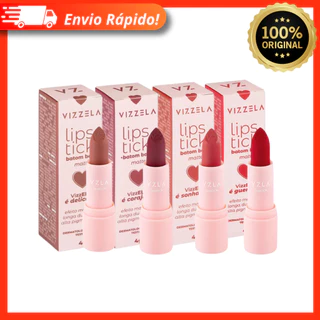 Batom Matte Bala Vizzela Vegano