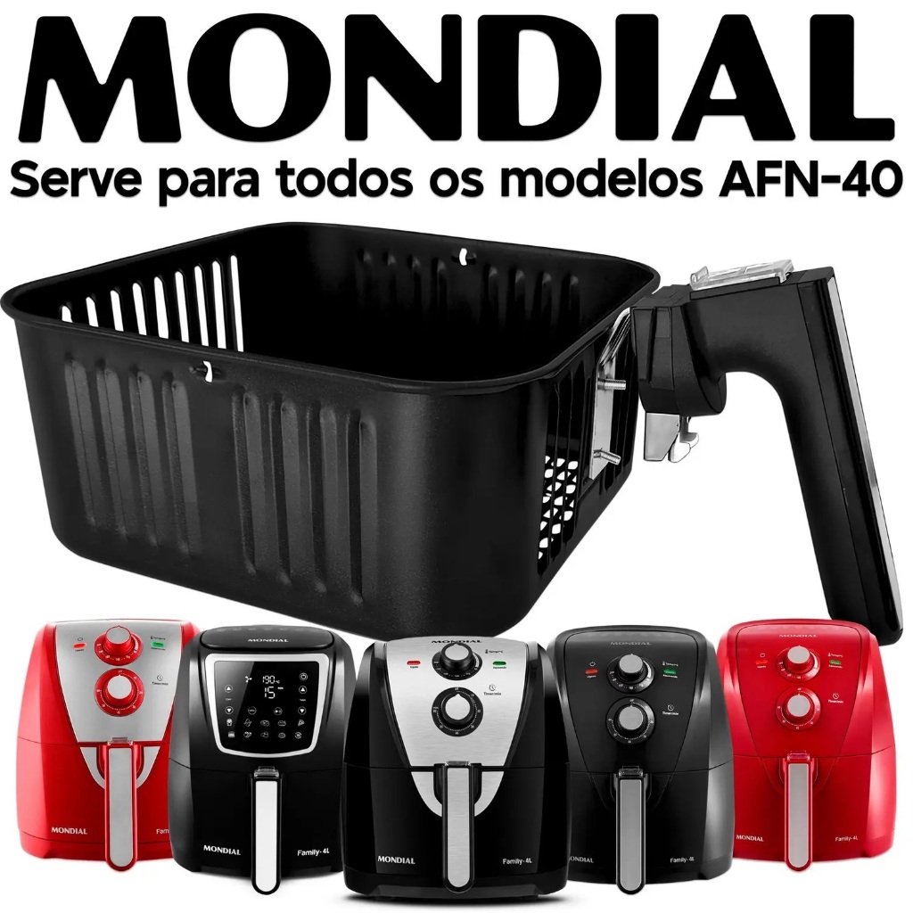Cesto Cesta Air Fryer Mondial AFN-40 AFN40 Antiaderente Original ...