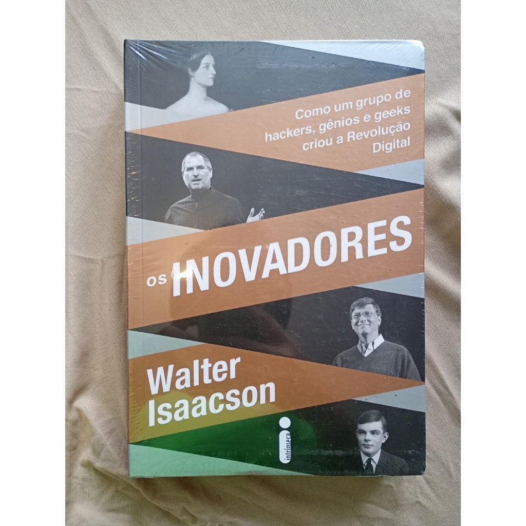 Os Inovadores - Walter Isaacson | Livro Novo | Shopee Brasil