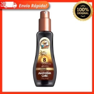 Protetor Solar em Gel FPS8 Australian Gold Spray 125g