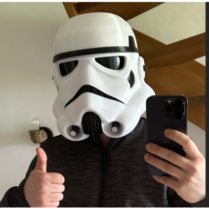 Capacete Stormtrooper – Star Wars – Tamanho Real