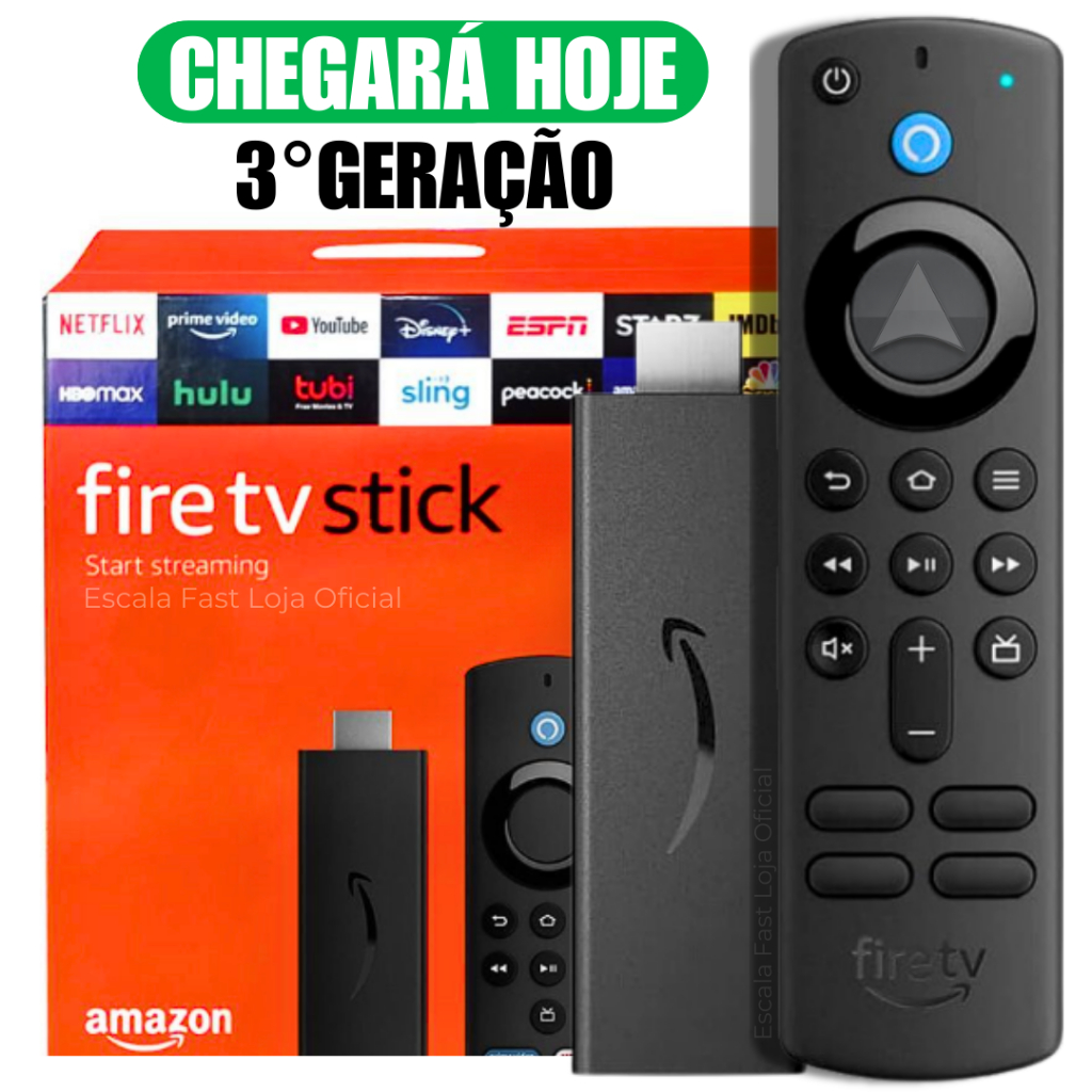 Fire TV Stick 10個セット Amazon Fire Stick TV 3ª Geração Full HD Com Alexa Comando de Voz