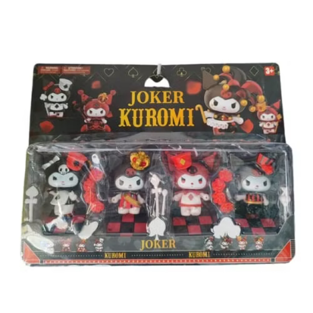 KUROMI JOKER フィギュア 8デザイン + シークレット Kuromi Poker