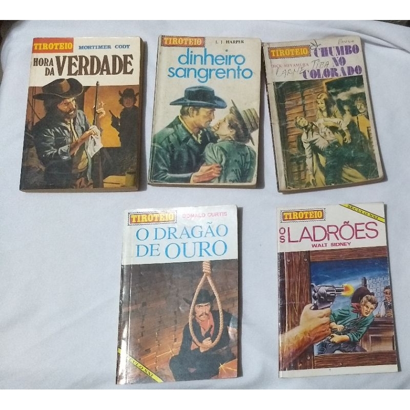 tiroteio livro de bolso faroeste | Shopee Brasil