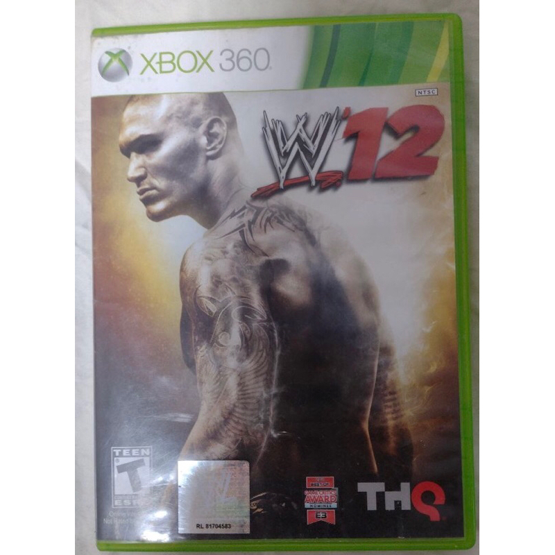 Jeu WWE 12 Sur Xbox 360 – PAL FR – Complet – État Correct