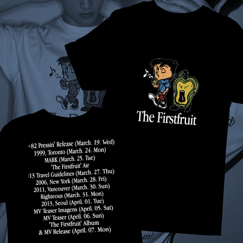 NCT マーク The Firstfruit Tシャツ Camiseta Mark Lee The Firstfruit