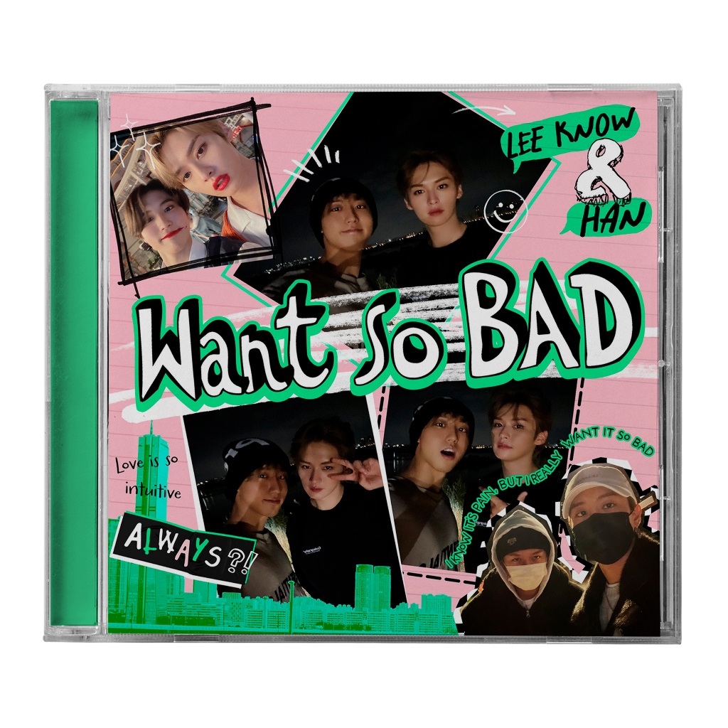 WANT SO BAD (STRAY KIDS) - LEE & HAN (CD FAN-MADE)