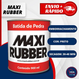 Batida De Pedra Preto 900ml Emborrachamento Bate Pedra - Maxi Rubber em Oferta na Shopee