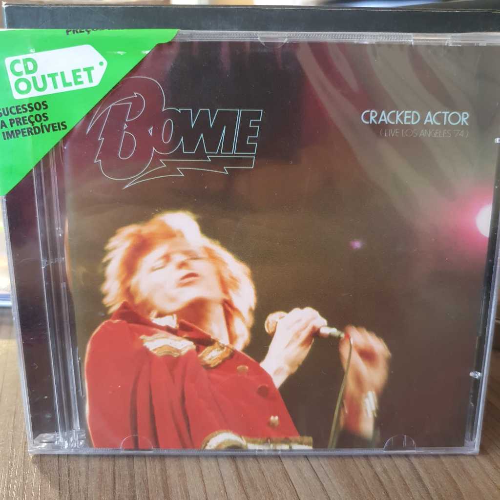 CD David Bowie Cracked Actor Live Los Angeles 74 Lacrado | Shopee Brasil
