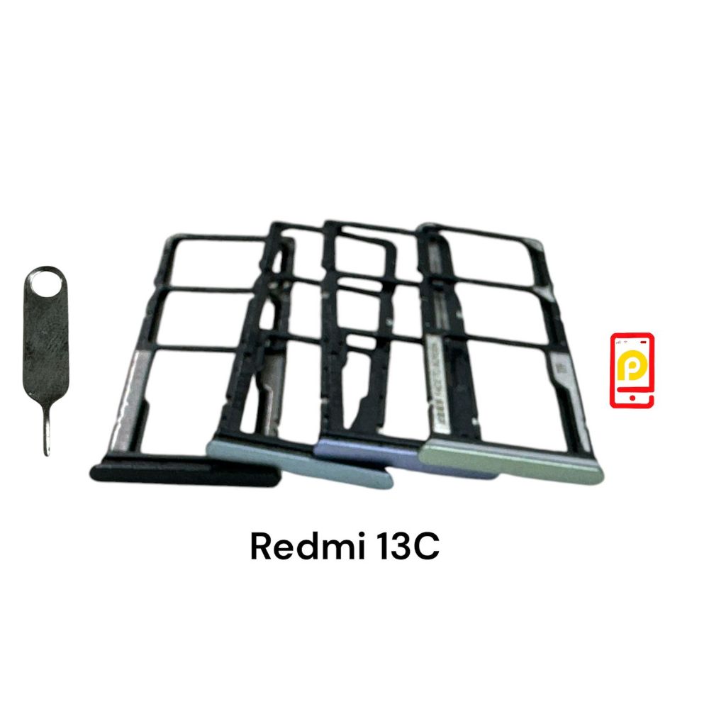 Gaveta Porta Chip Bandeja Sim Card Slot Compativel Redmi 13C+CHAVINHA ...